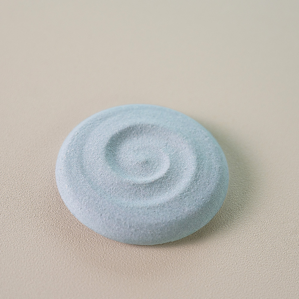 『植物者 x 土人製陶』特製擴香小盤（新月藍）