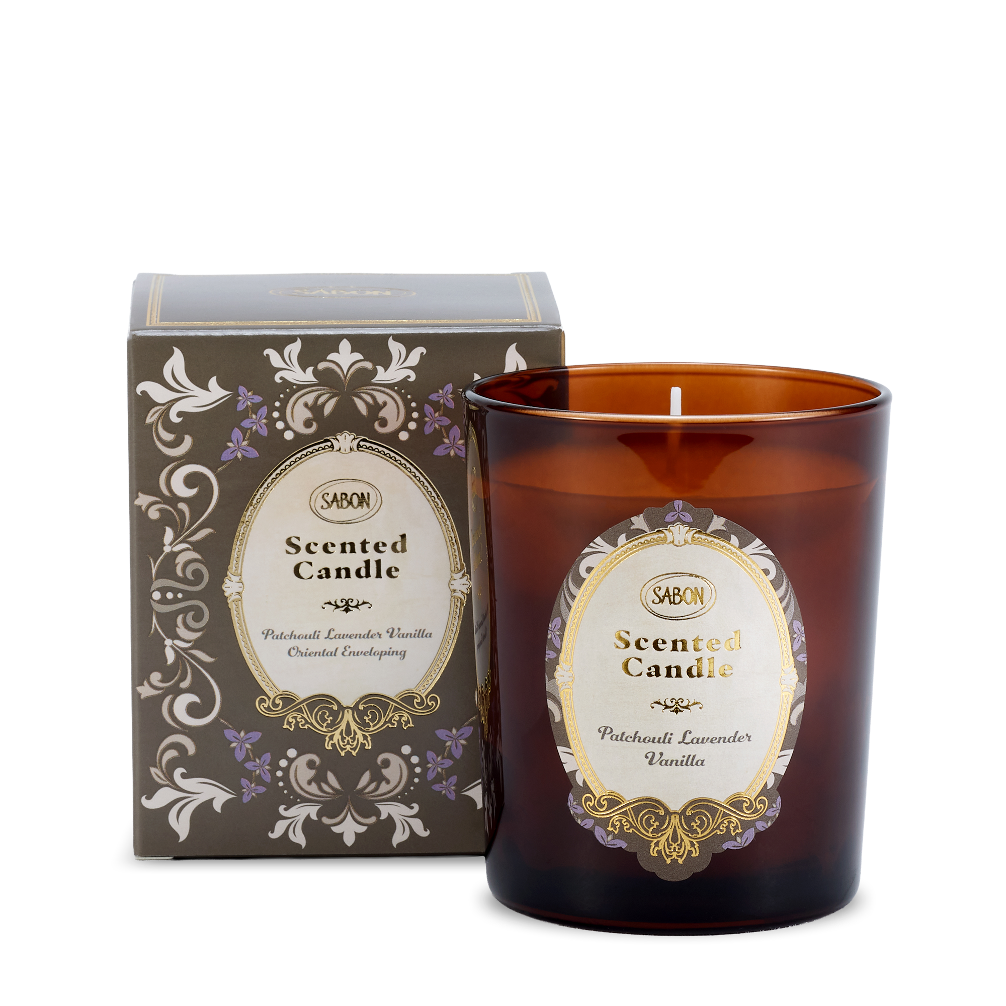 廣藿香薰衣草香草香氛蠟燭 180克