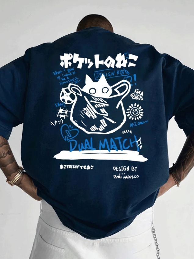 KADMAX大尺碼-大碼男街頭休閒戶外短袖TEE〈KSMS2756〉