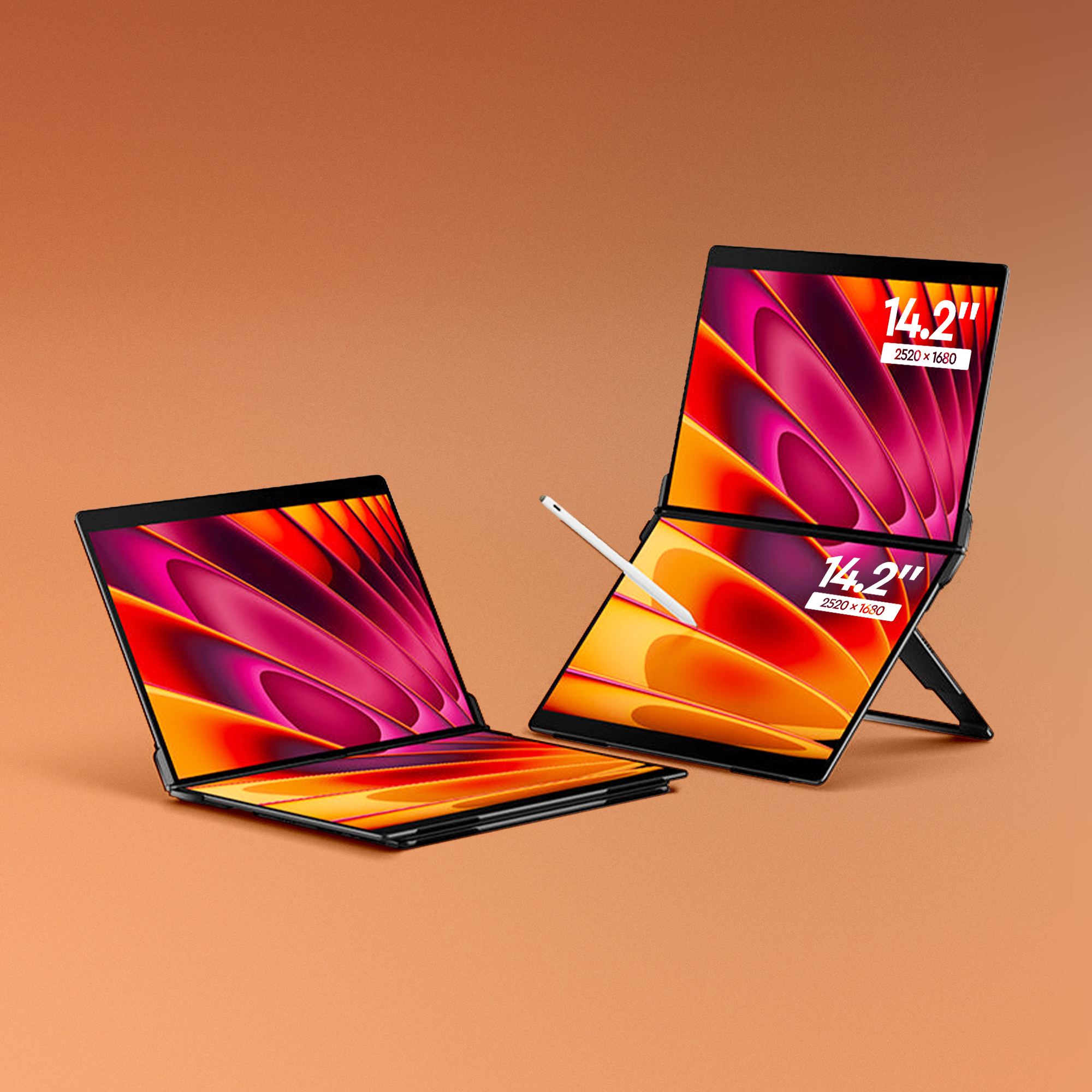 EHOMEWEI X2 Air 雙螢幕2K+2K 便攜顯示器