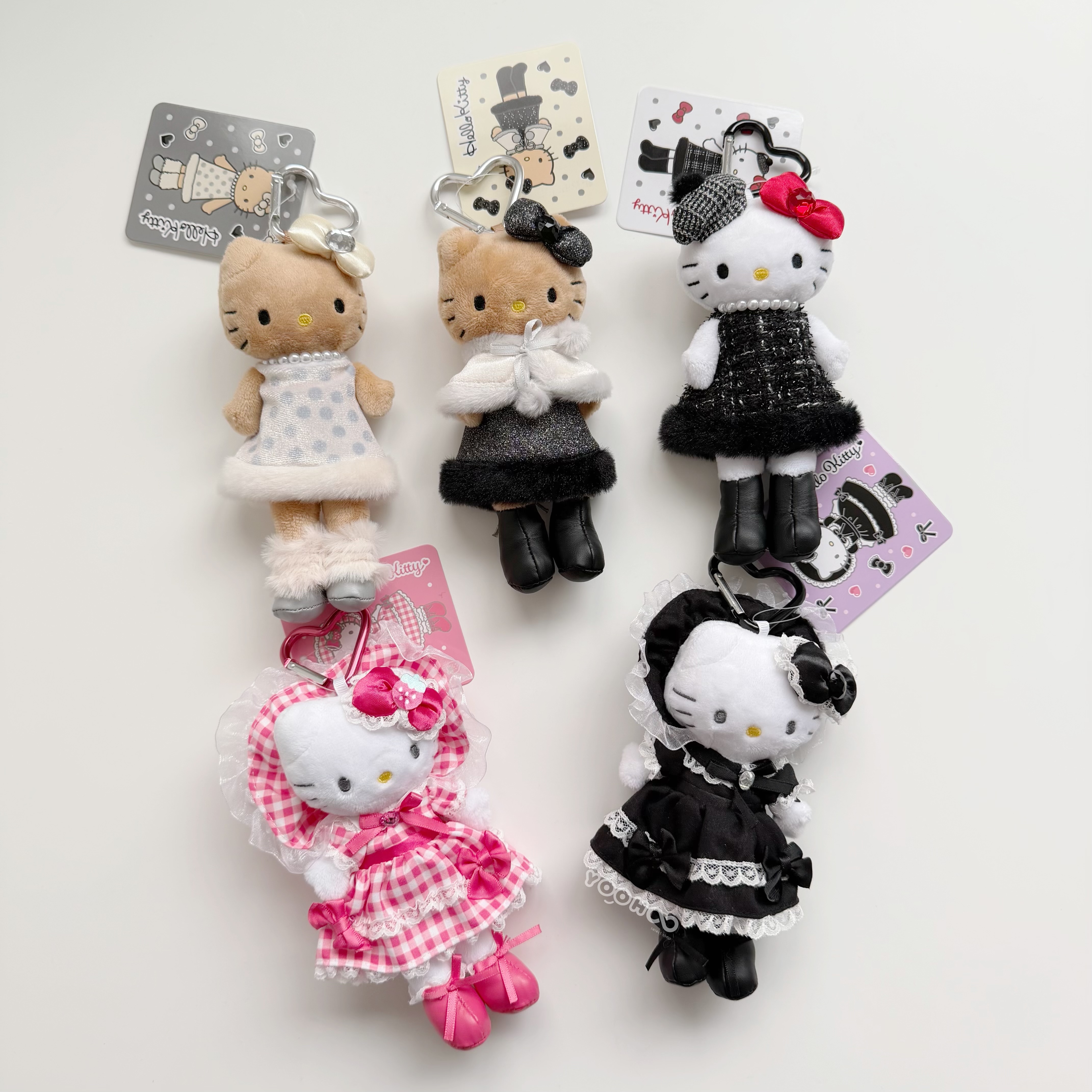 現貨┃KITTY 小香風 貴婦風 長腿 吊飾