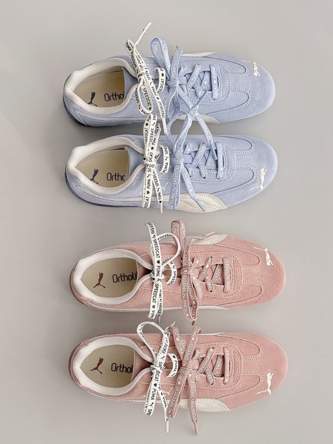 PUMA SPEEDCAT 情人節限定 麂皮 愛心 雙鞋帶 賽車鞋