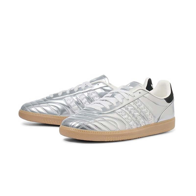 Adidas V-DAY X SAMBA JP 情人節 德訓鞋 復古 銀色 男女鞋 HP7105 [台灣現貨]