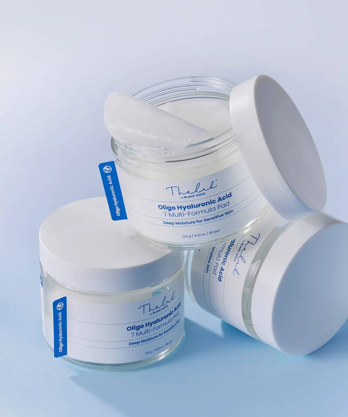 THE LAB BY BLANC DOUX 微分子玻尿酸 7 重複合植萃修護棉片 60片 (+10片)