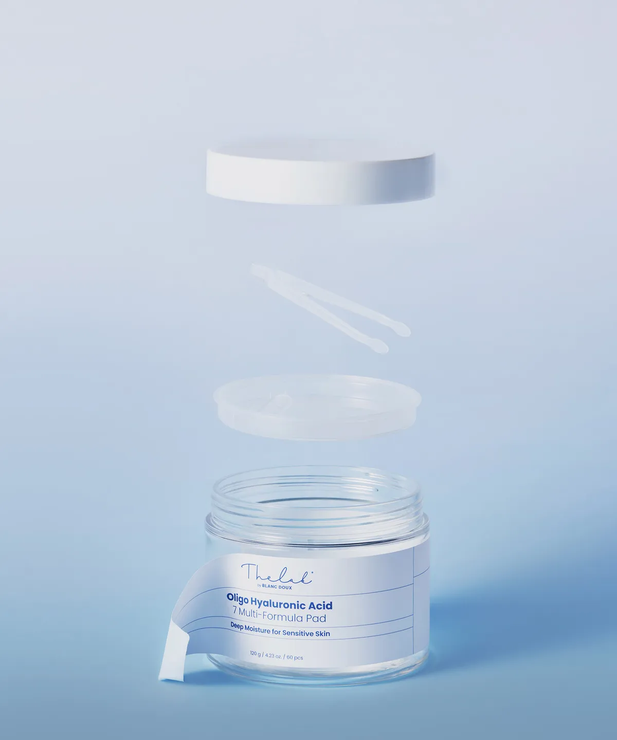 THE LAB BY BLANC DOUX 微分子玻尿酸 7 重複合植萃修護棉片 60片 (+10片)