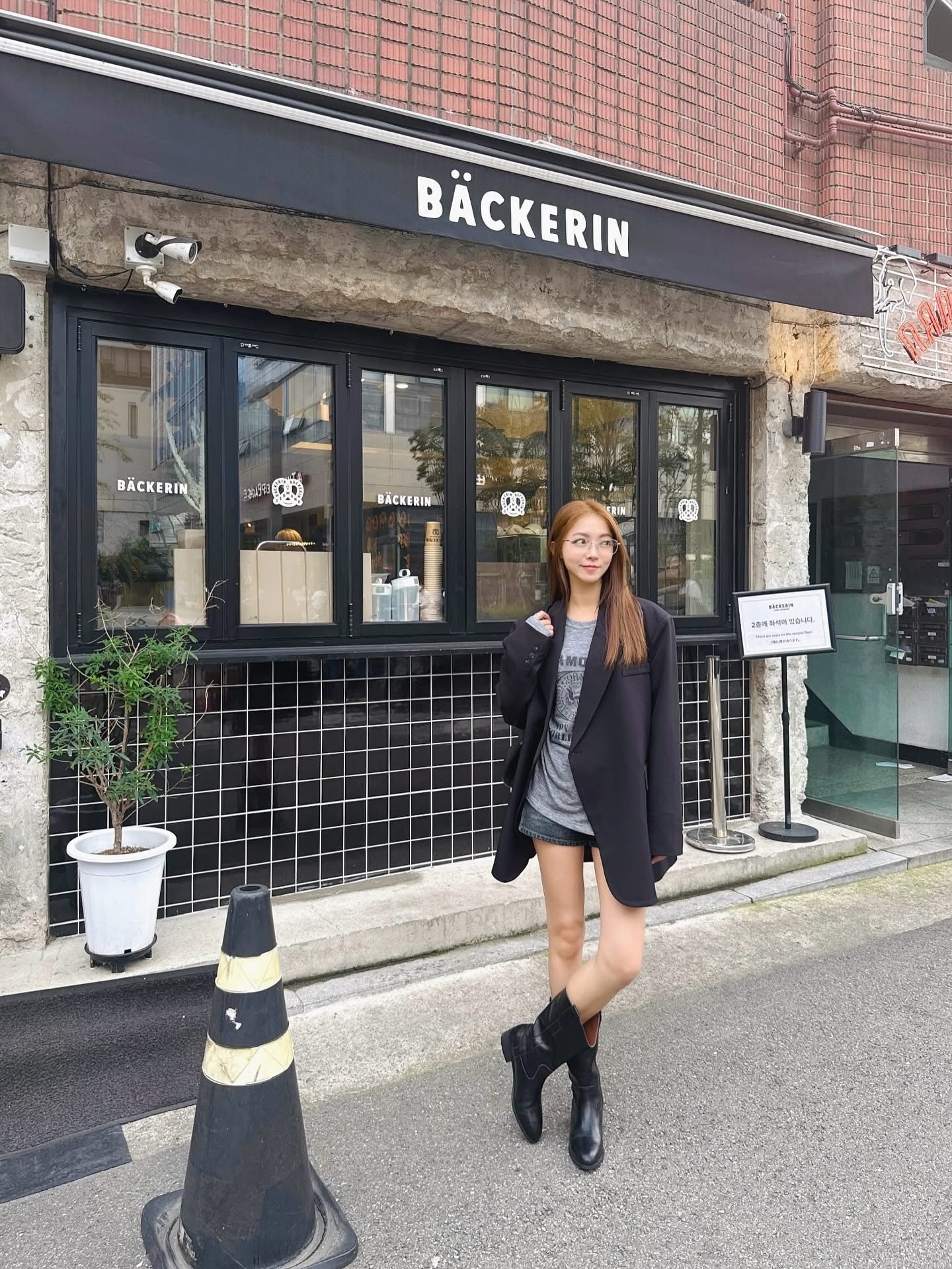 法式時髦喔膩OVERSIZE大人氣帥氣西外