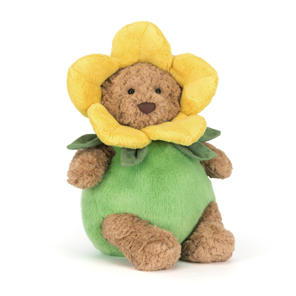 Jellycat Bartholomew Bear Daffodil Outfit 水仙花巴賽羅熊(26cm)