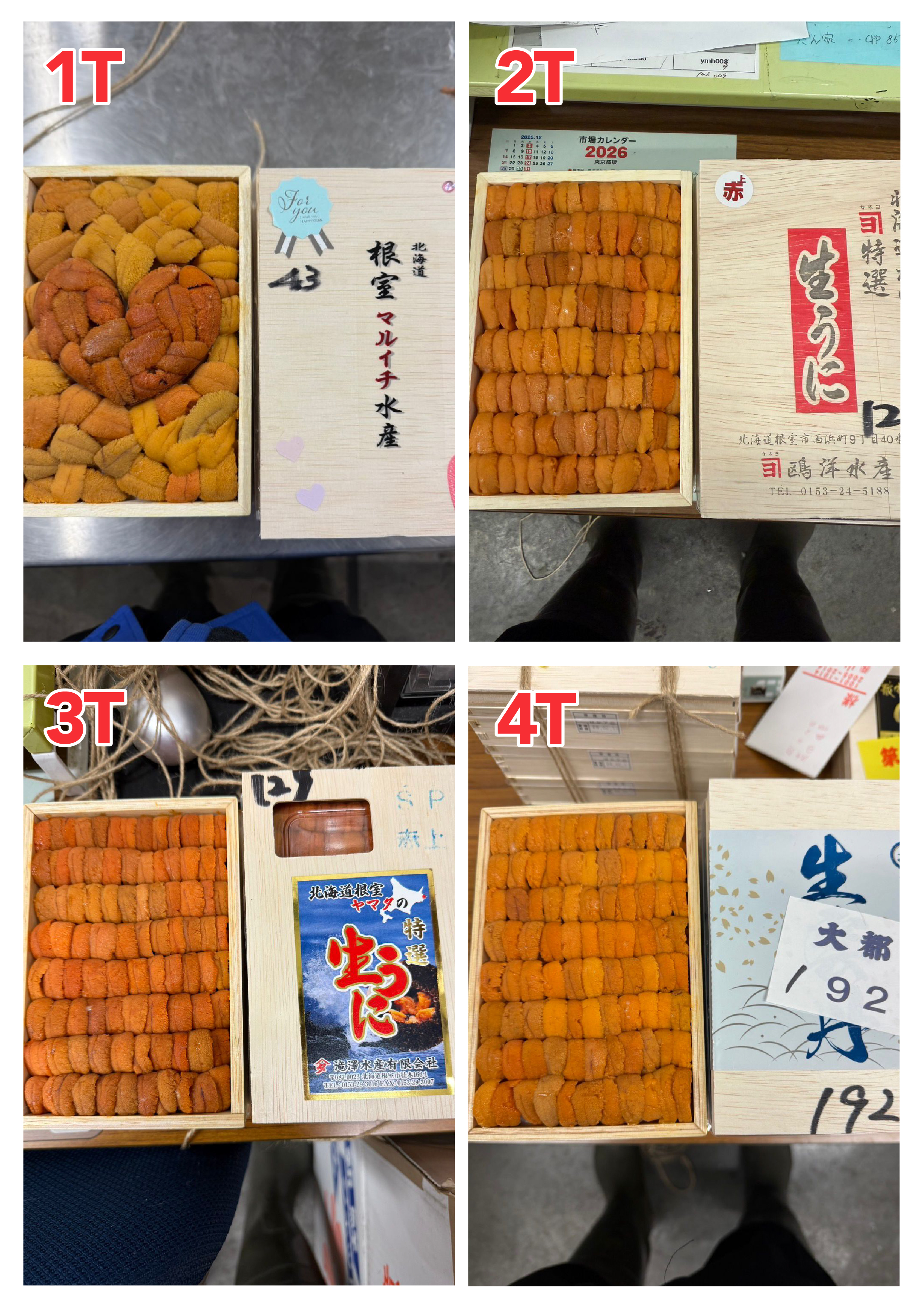 【指定海膽推薦】每天更新 (限即日落單, 翌日送)