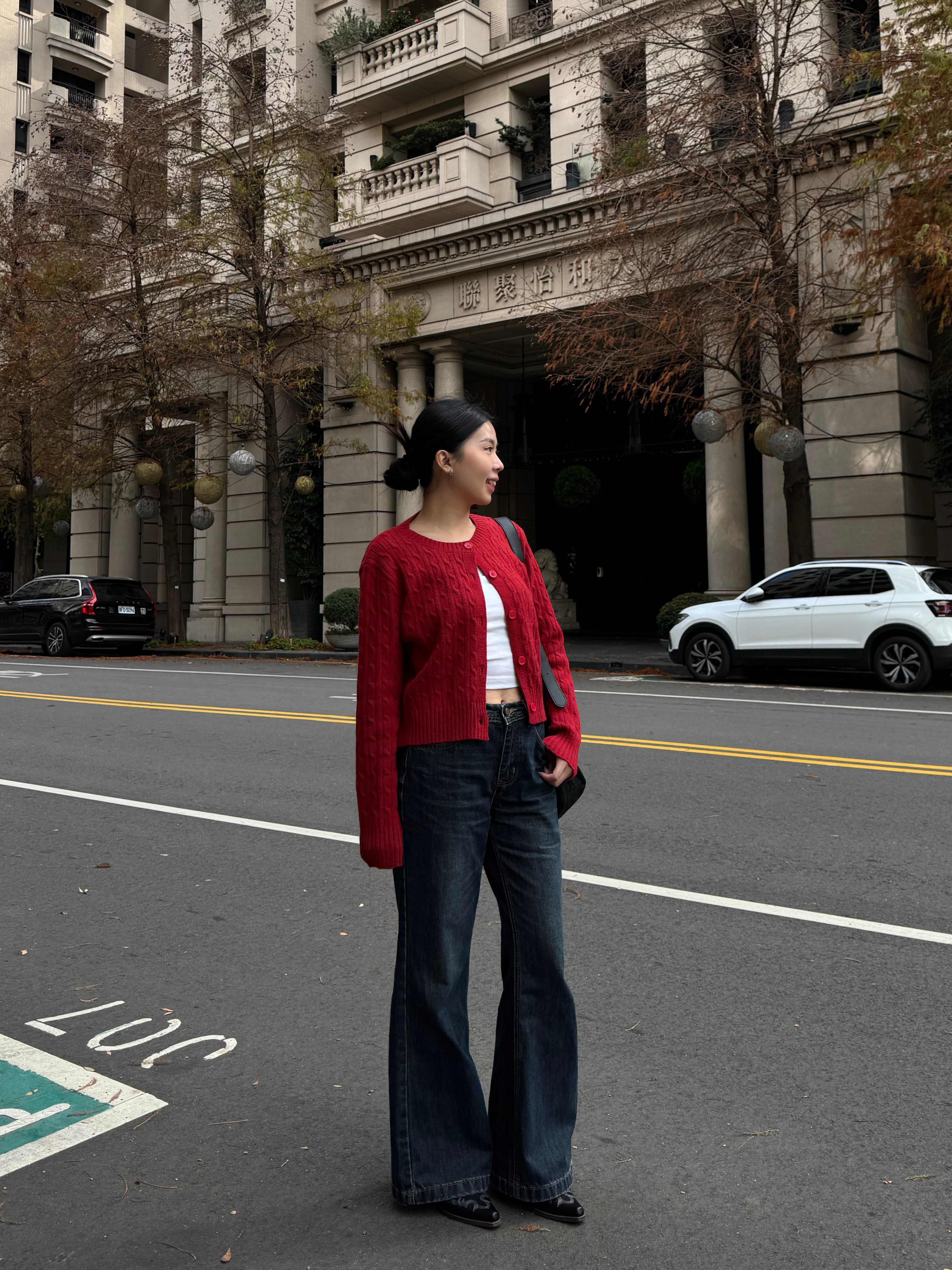 百搭推薦🧵歐美麻花針織上衣外套(2色)