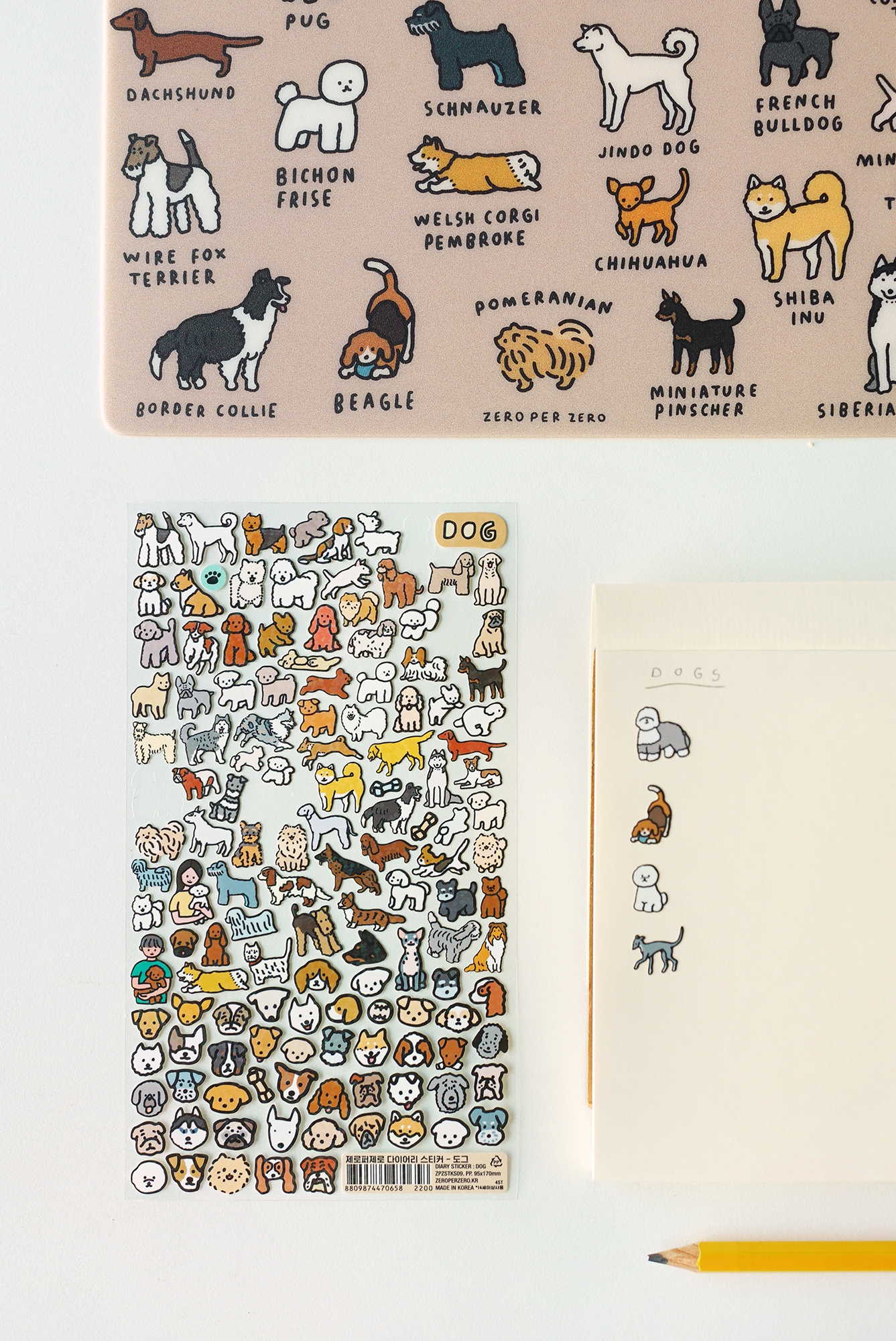 zero per zero | 日常貼紙系列