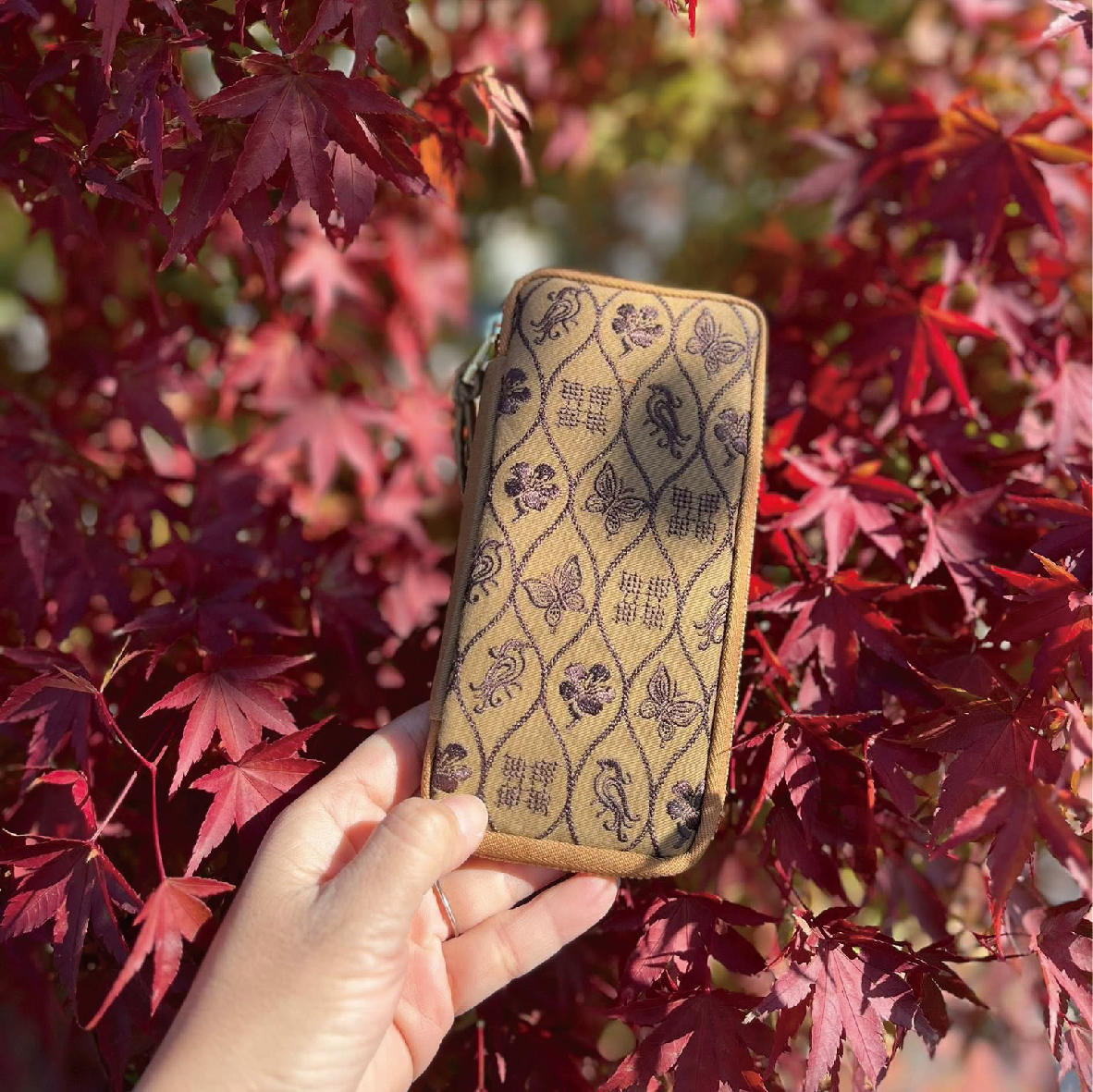 Kyokuhaku 3入拉鍊筆袋 信仰&記憶