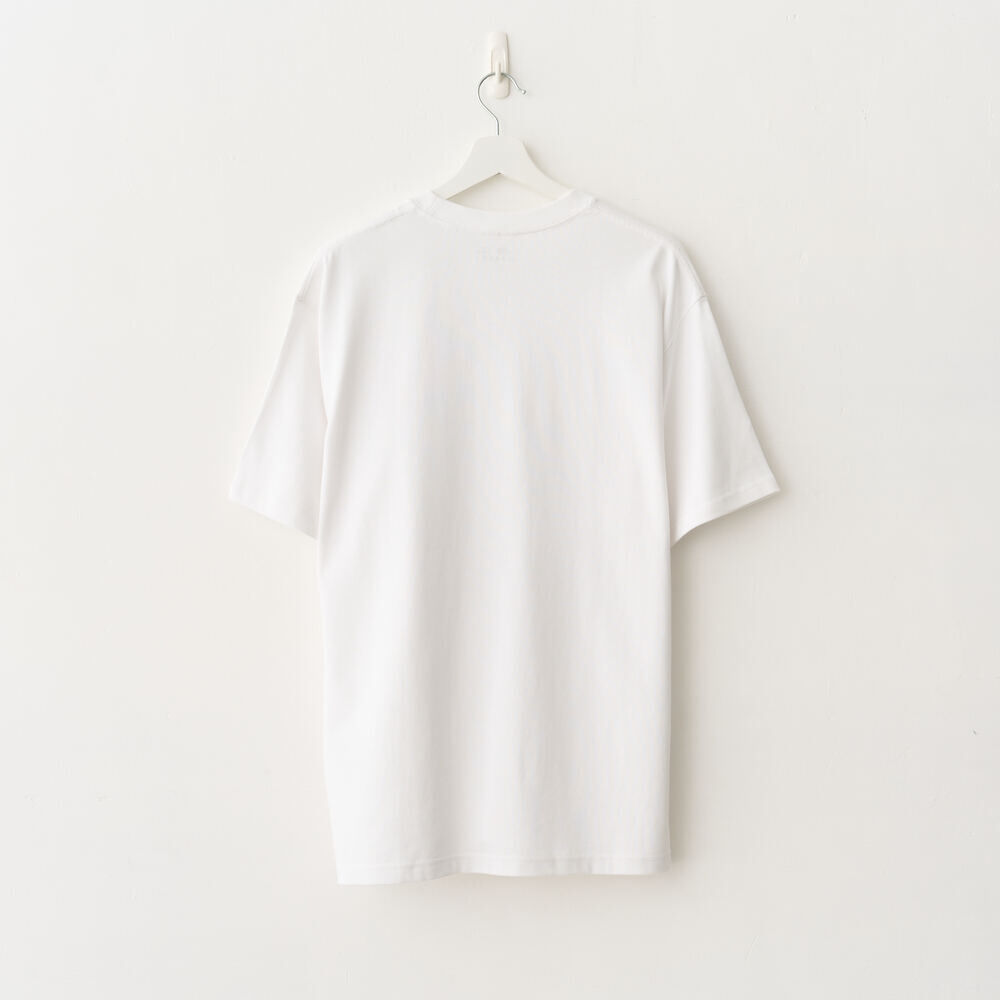 印花樂寬版落肩T恤/美味台灣/小吃/白