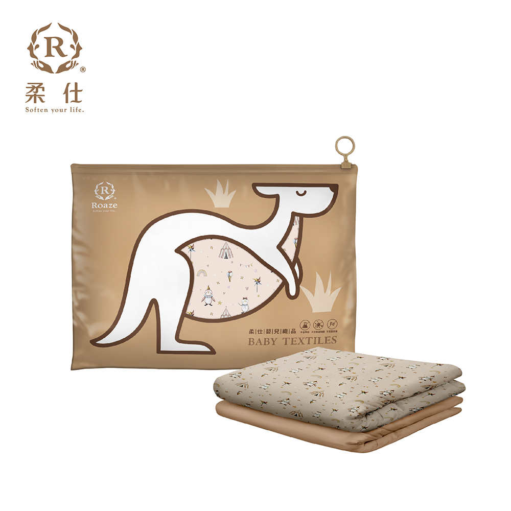 【Roaze 柔仕】雙面雲朵涼被 (小) | 企鵝團團轉