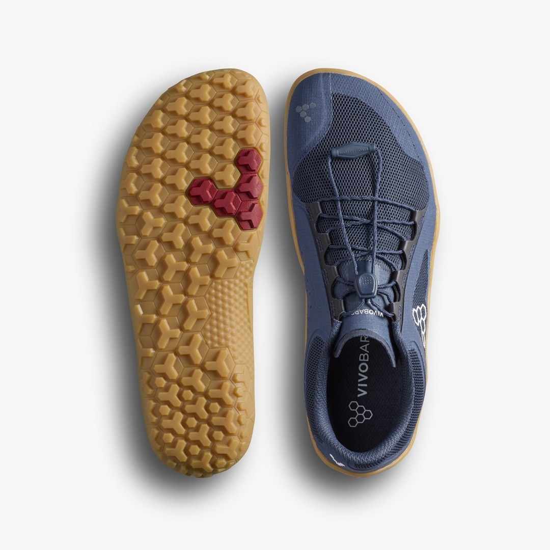 VIVOBAREFOOT 男款 PRIMUS TRAIL 3.5 FG 訓練鞋戶外款 (INSIGNIA BLUE/GUM)