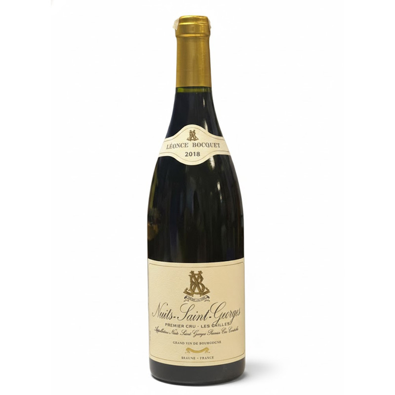 Leonce Bocquet Nuits St Georges 2018 1er Cru Les Cailles 750ml