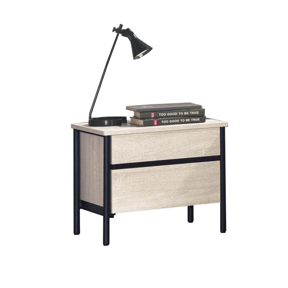 柏蒂家居-伯克1.8尺床頭櫃/收納置物櫃