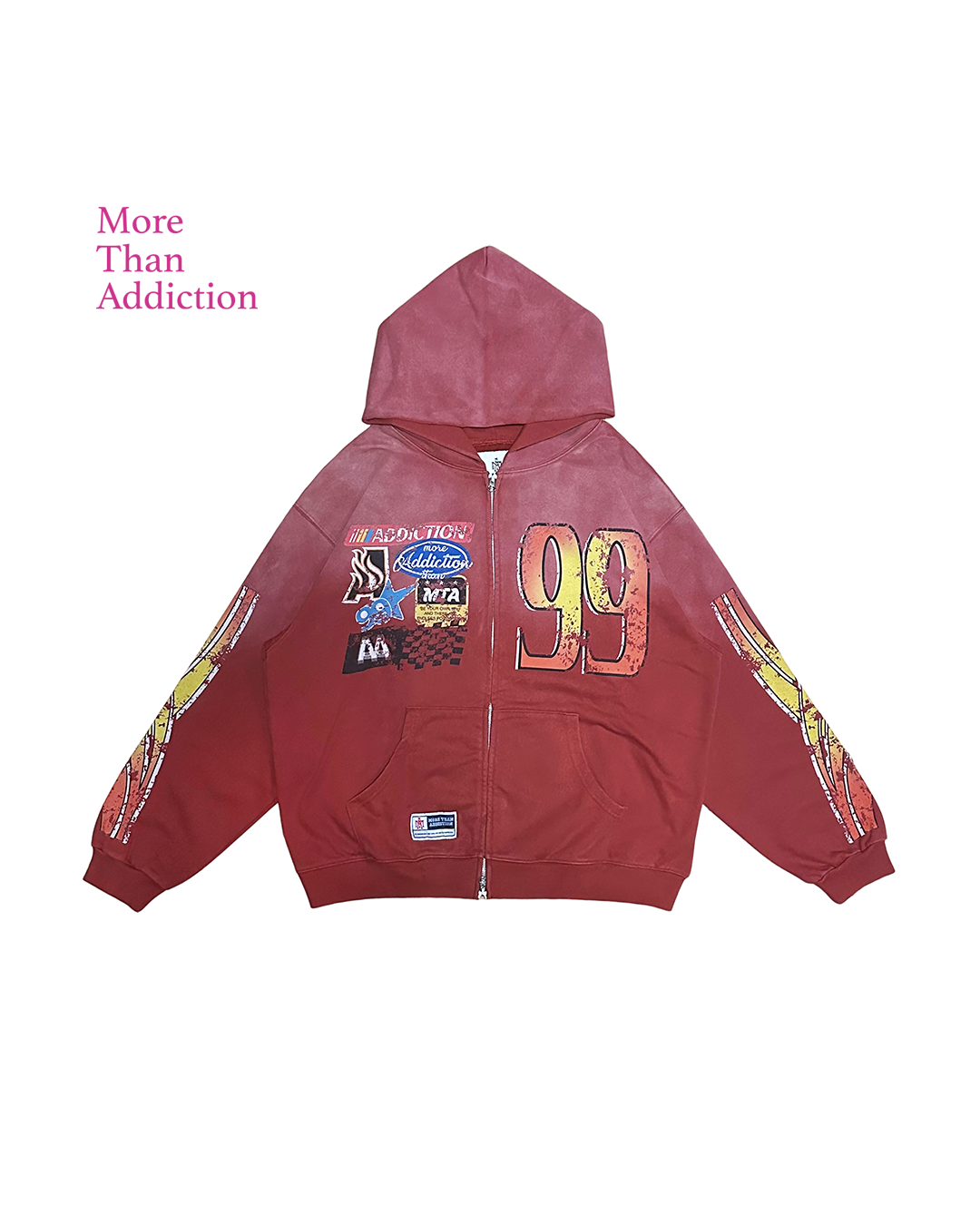 【逢甲FUZZY】MTA More Than Addiction Swift Zip Hoodie M25AWZH01