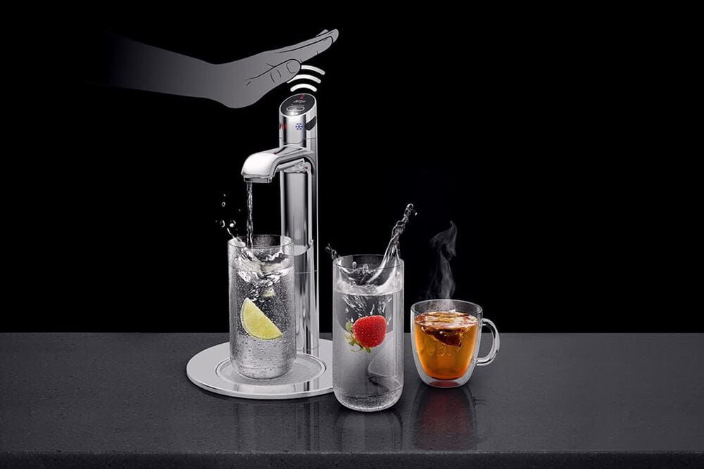 德國寶Classic Touch-Free Wave免觸式直飲水機揮手操作示範