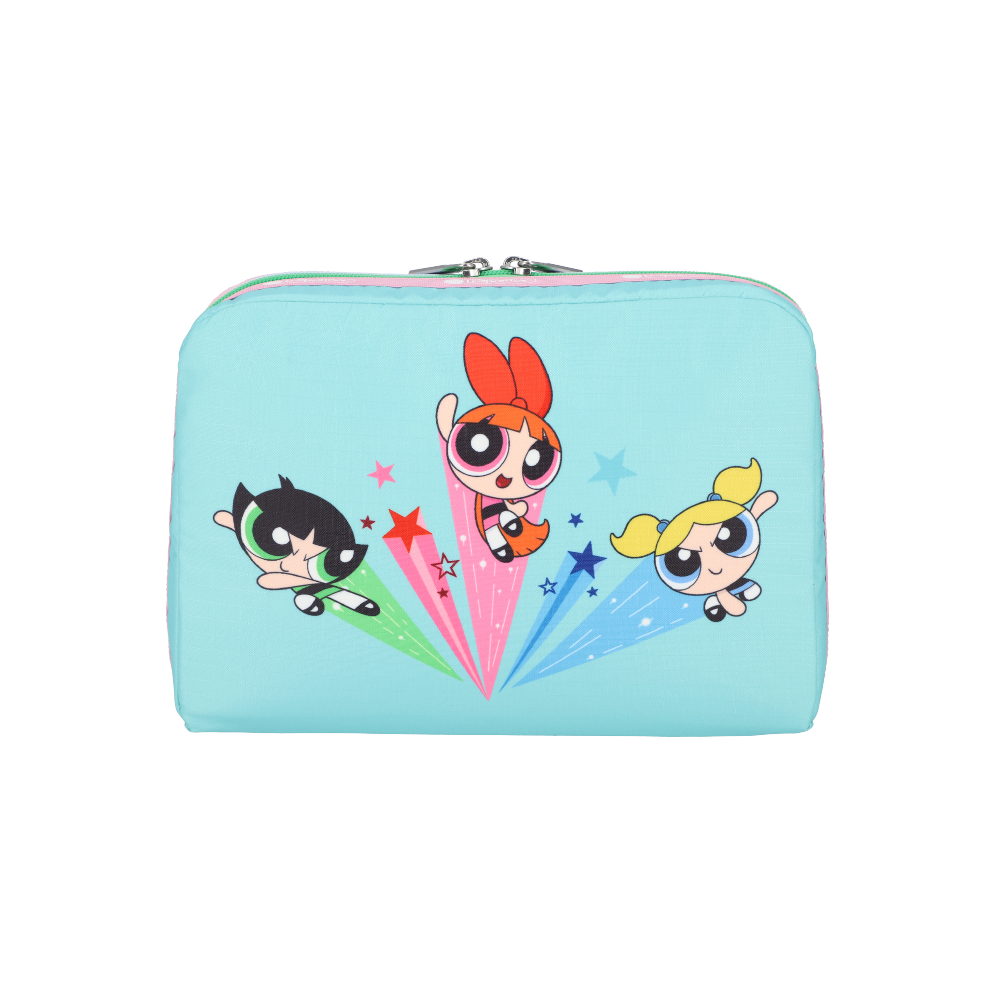 加大型化妝包 (PPG PINK/MINT RECT COSM)