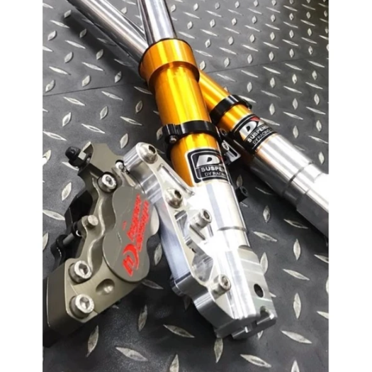 【DY】競技版/經典版 前叉 專用 卡鉗座 卡座 原廠/對四/輻射 對應 勁戰/BWS/Force2.0