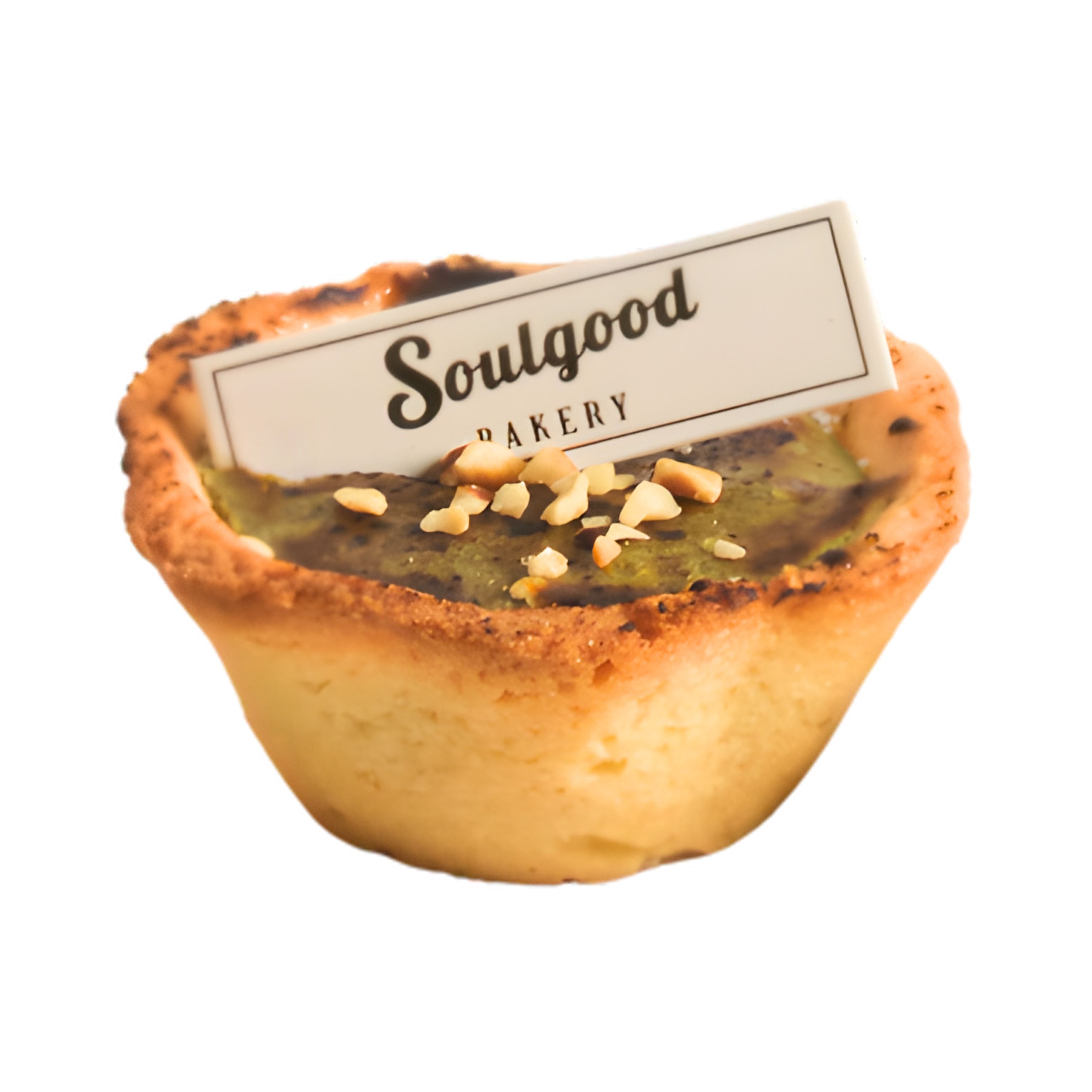 抹茶 迷你麻糬巴斯克芝士撻