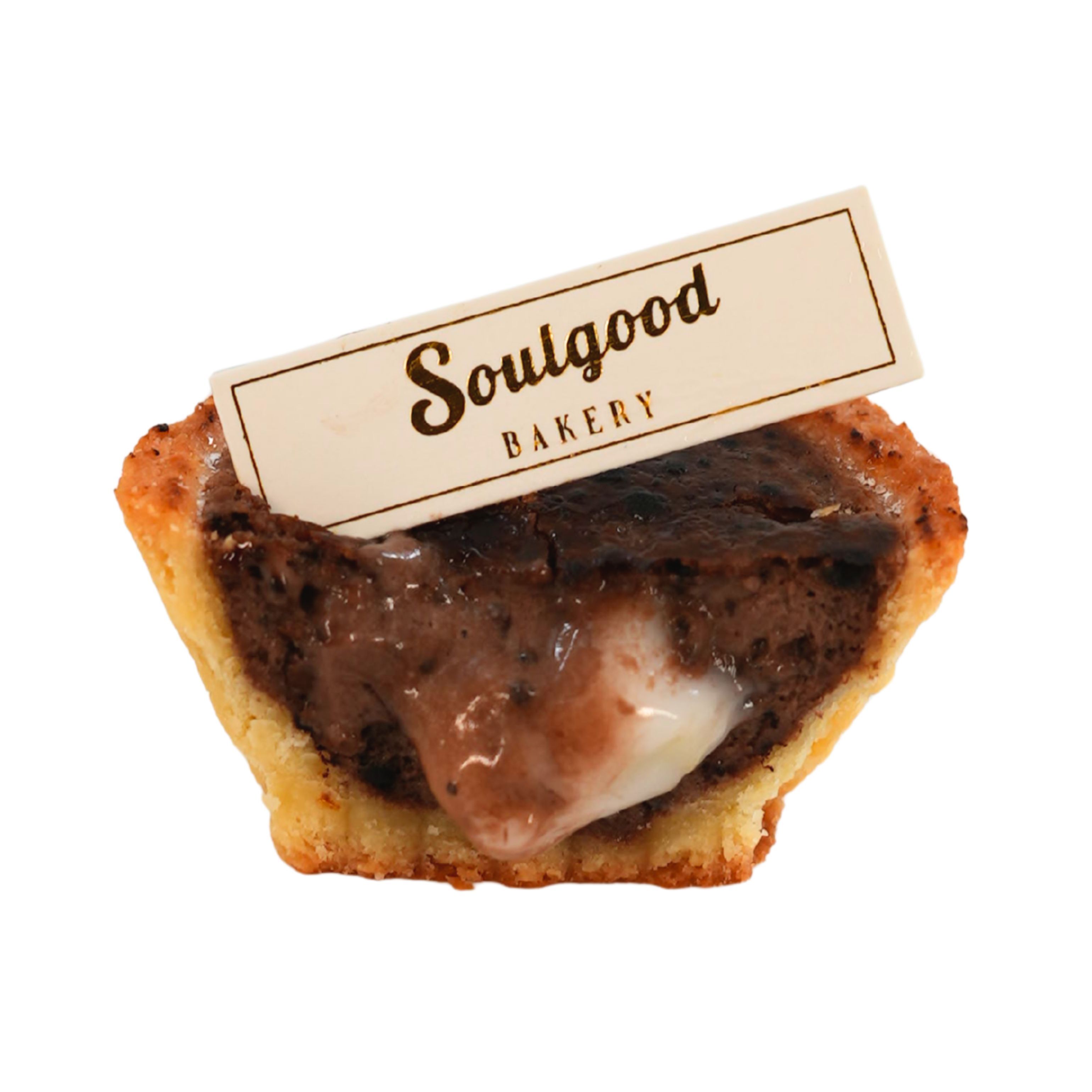 朱古力 迷你麻糬巴斯克芝士撻