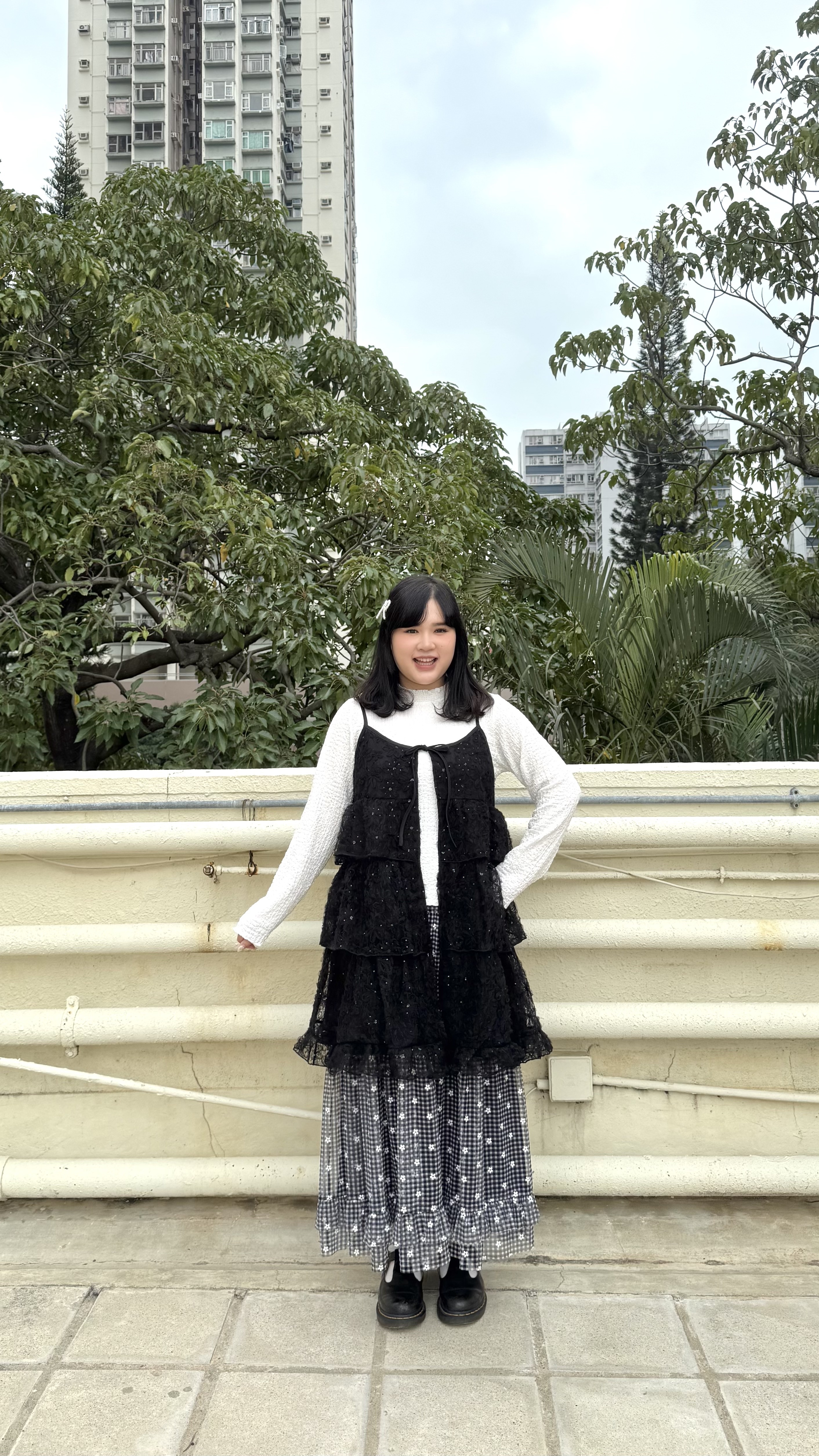 花花珠片花邊外搭