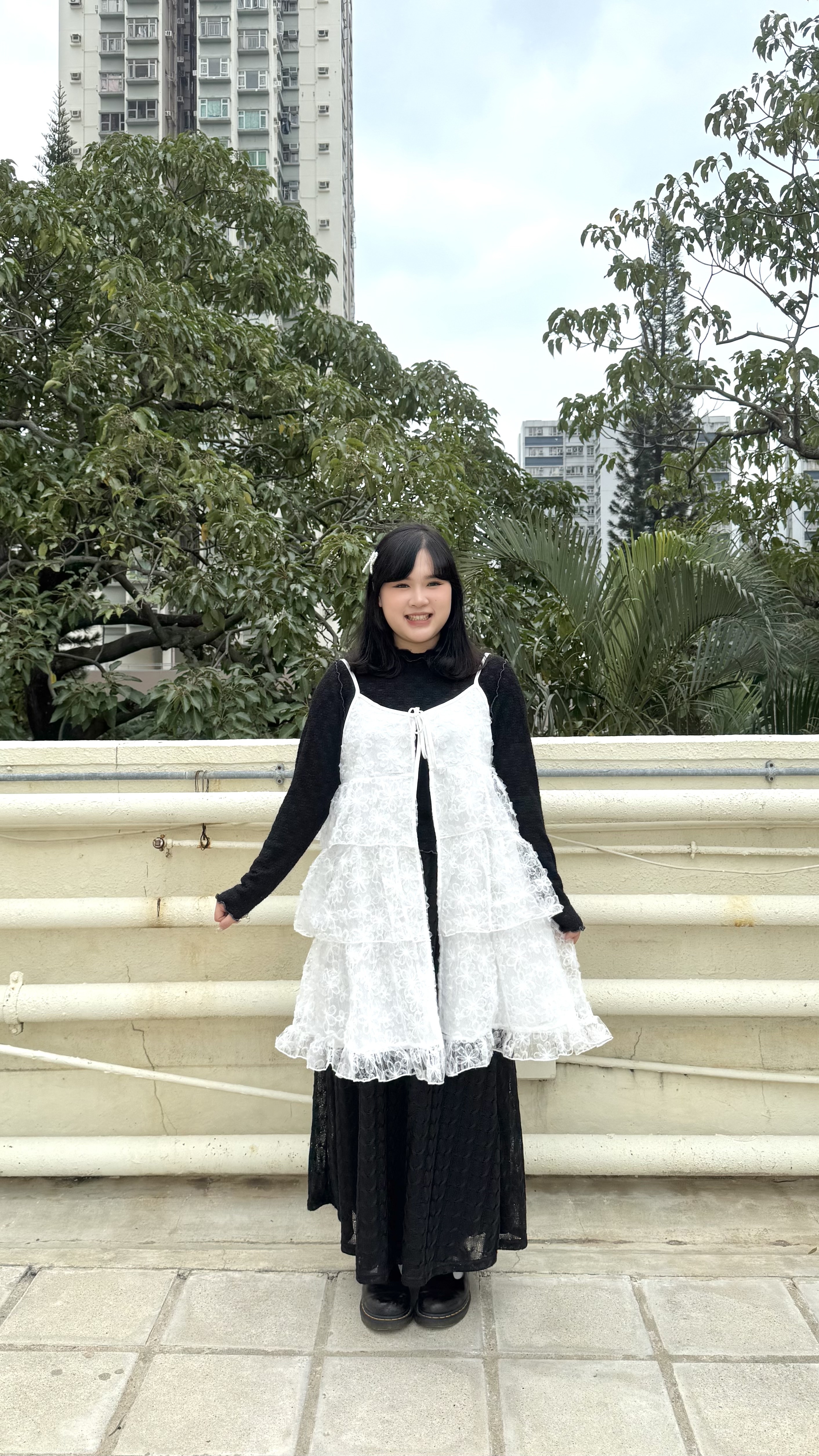 花花珠片花邊外搭