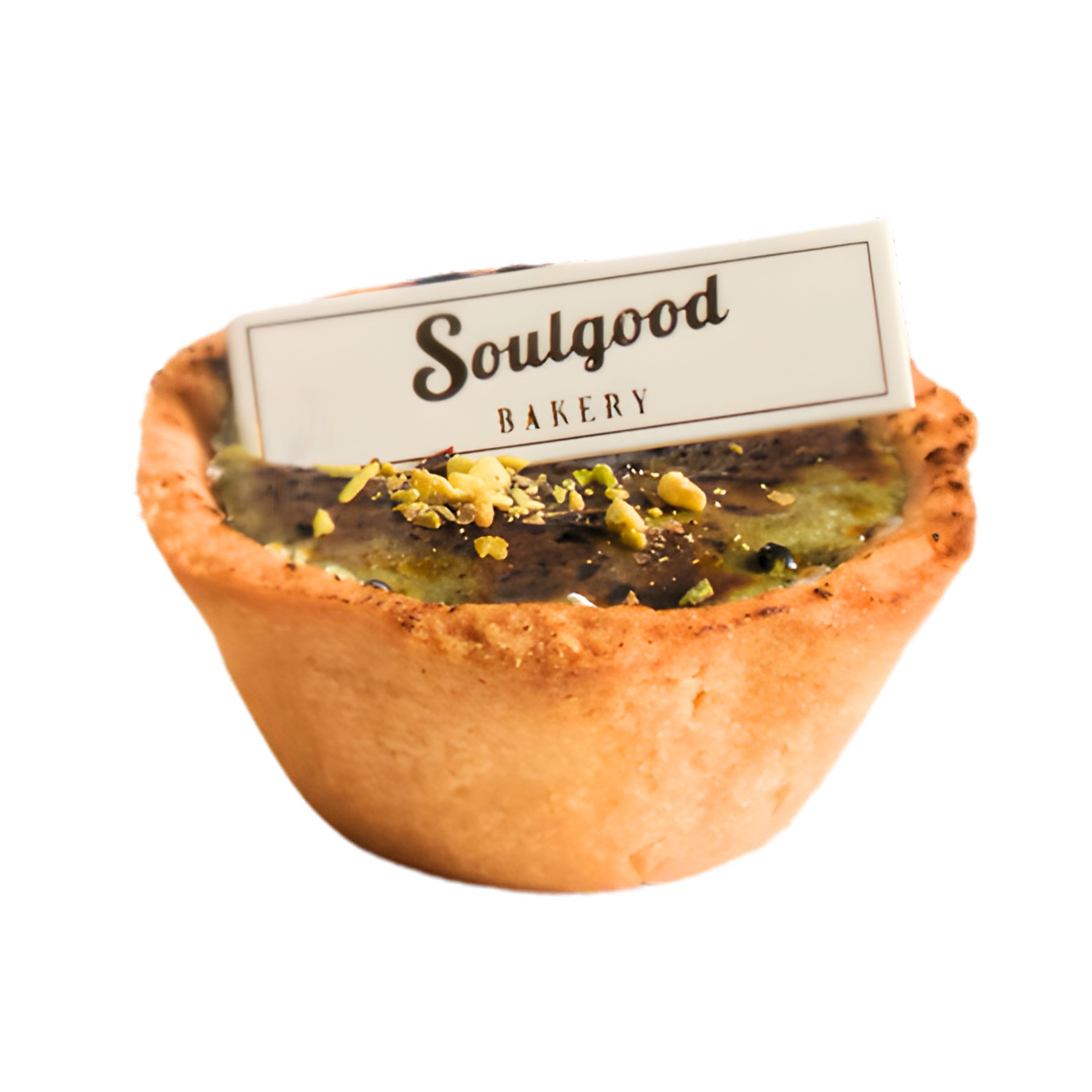 開心果 迷你麻糬巴斯克芝士撻