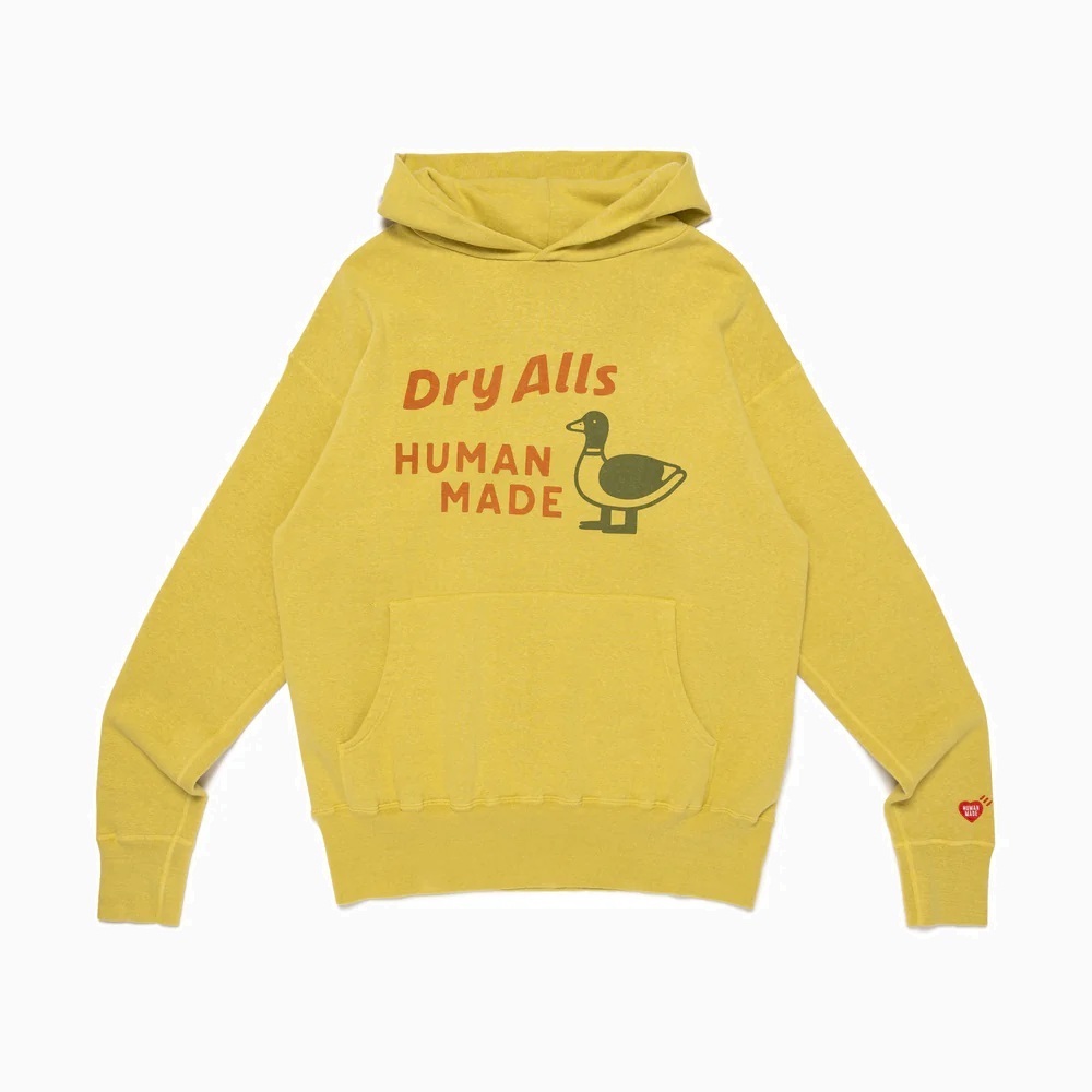 HUMAN MADE 2026 TSURIAMI HOODIE - YELLOW PRE ORDER ITEM (預訂中)
