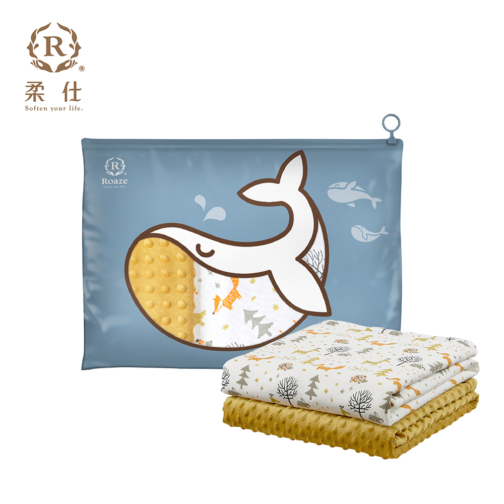 【Roaze 柔仕】舒眠豆毯 (厚) | 叢林奇遇記