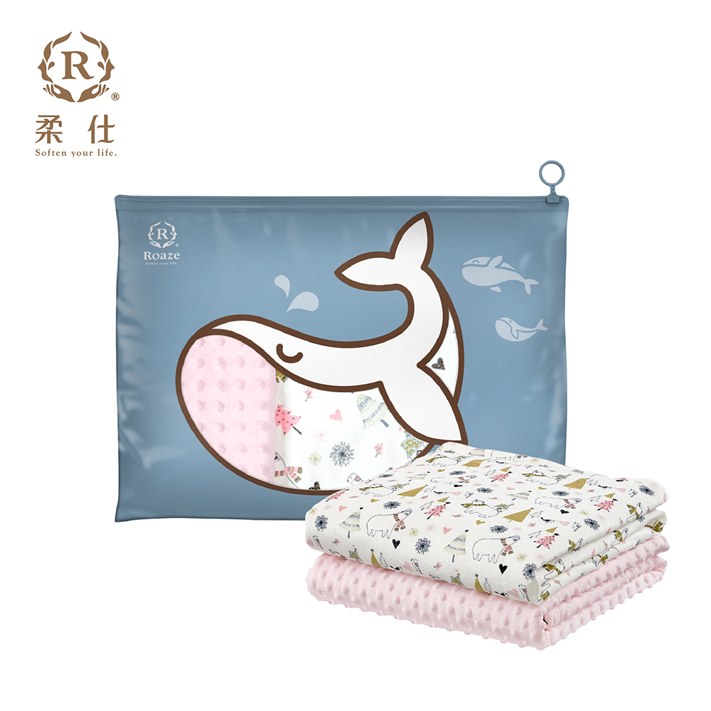 【Roaze 柔仕】舒眠豆毯 (厚) | 盛夏花草