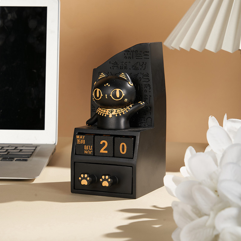 大英博物館｜巴斯特系列｜羅塞塔石碑收納盒手機支架日曆擺件