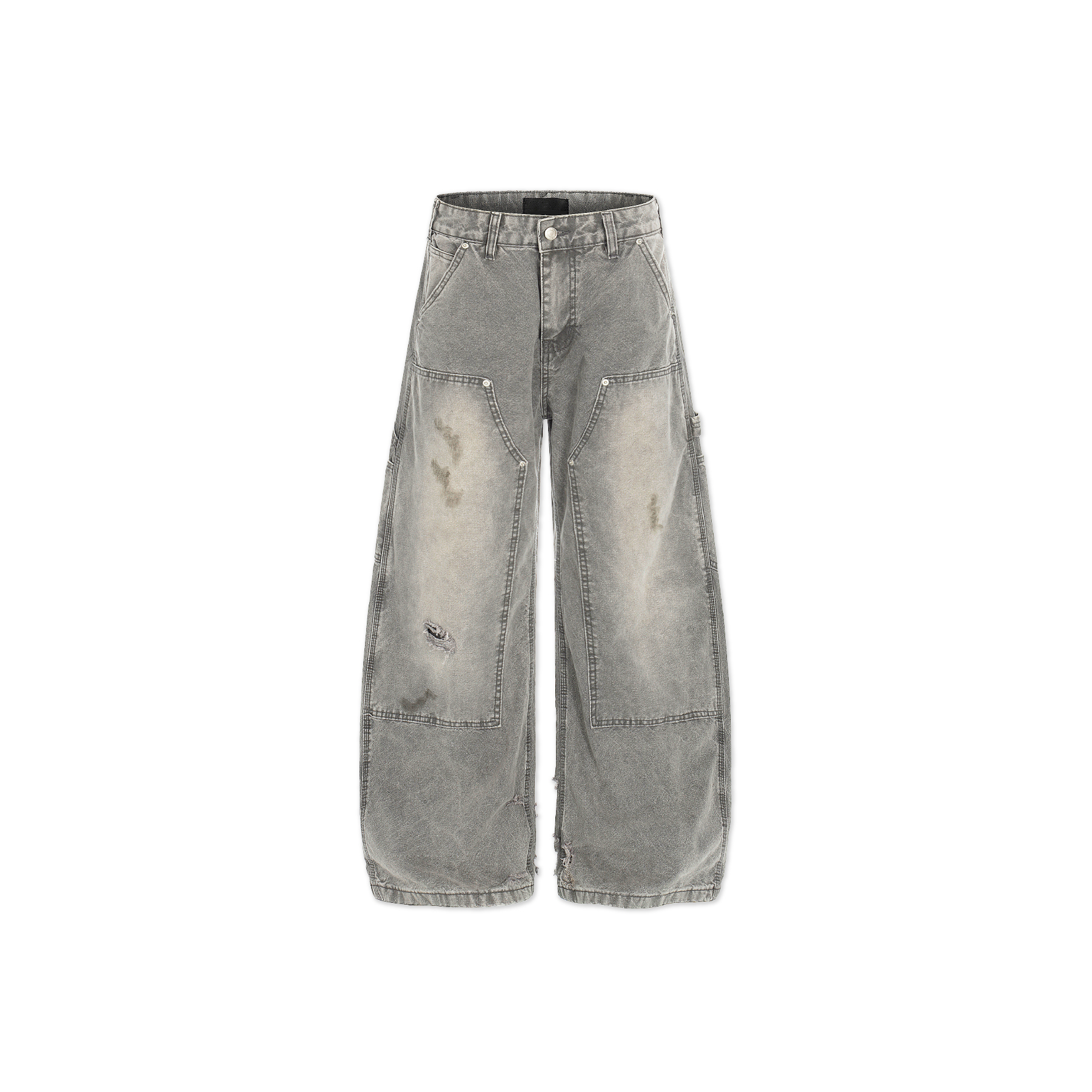 【現貨】ACR 西雅圖 伐木 做舊 水洗 微彎刀 牛仔褲