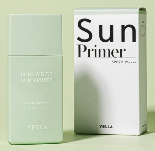 PP2026-E208-Vella Pore Air Fit Sun Primer 30ml SPF50+ PA++++ 40ml （EXP:2026.10）（清倉貨品不退不換以不影響實際使用為準，現貨可新蒲崗倉庫即取）