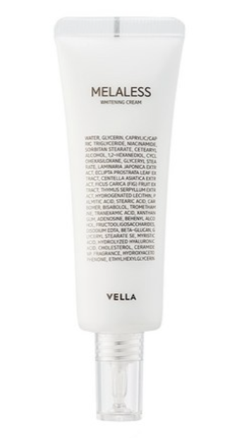 PP2026-E210-" VELLA Melaless亮白霜, 50ml （exp：2026.6）"（清倉貨品不退不換以不影響實際使用為準，現貨可新蒲崗倉庫即取）