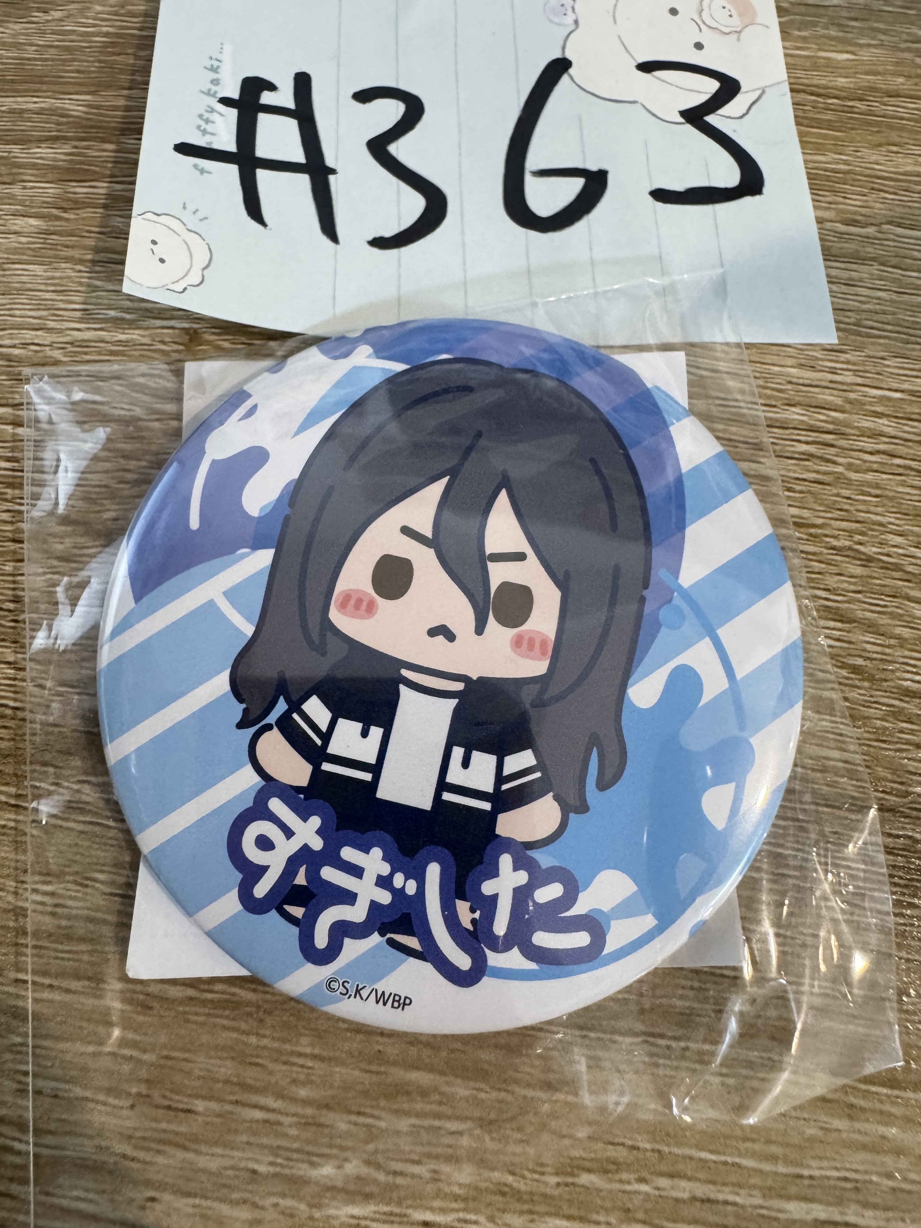 WIND BREAKER  杉下 襟章#363