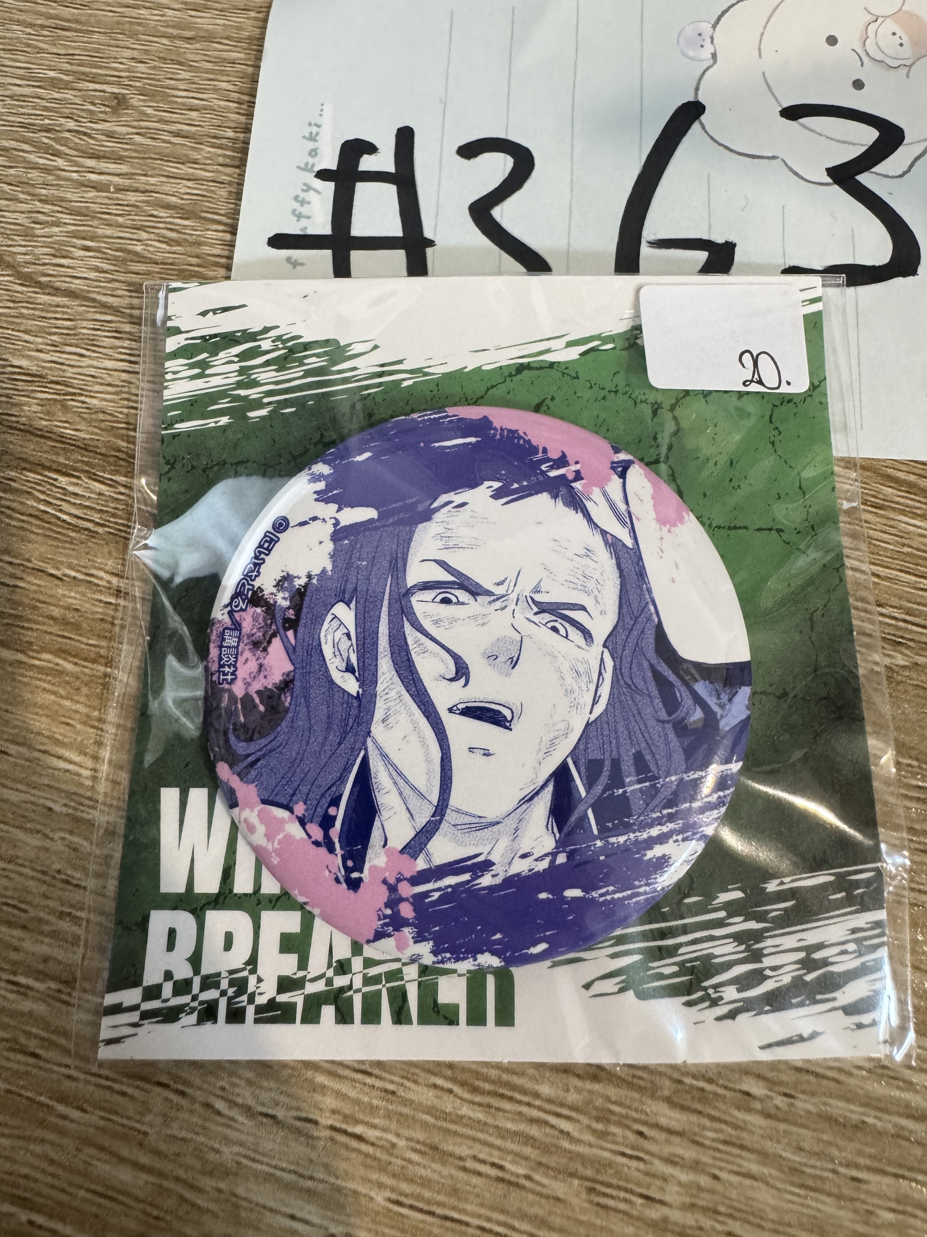 WIND BREAKER  杉下 襟章#363