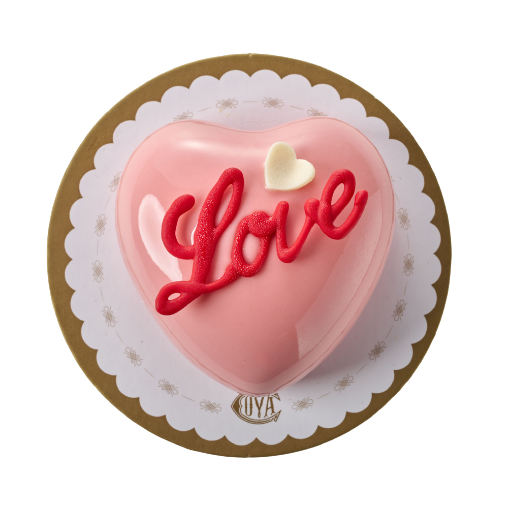 心型情人節蛋糕（ 甜蜜粉 ）