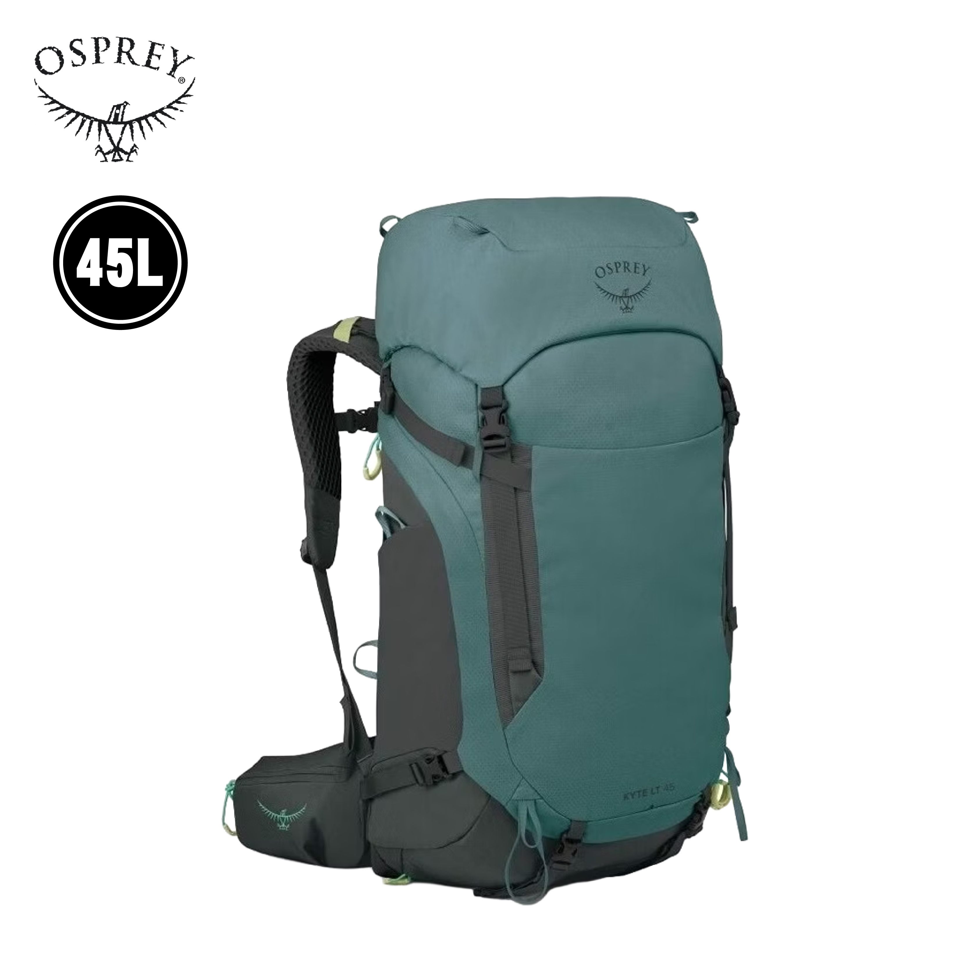 Osprey 美國 Kyte LT 45L 專業登山背包 (瀑布藍) 72OS007467
