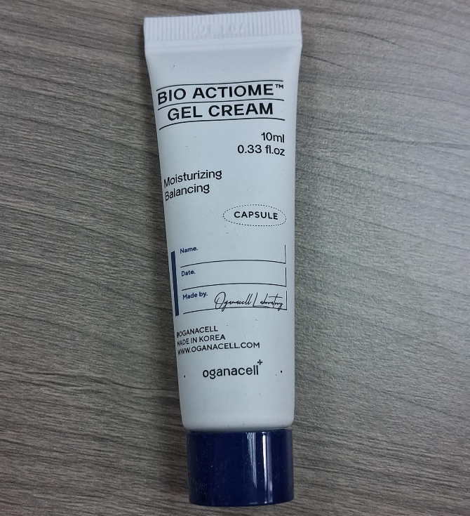 PP2026-E212-Oganacell BIO ACTIOME GEL CREAM 奧嘉娜仿生屏障啫喱面霜 10ml （exp：2027.12）（清倉貨品不退不換以不影響實際使用為準，現貨可新蒲崗倉庫即取）