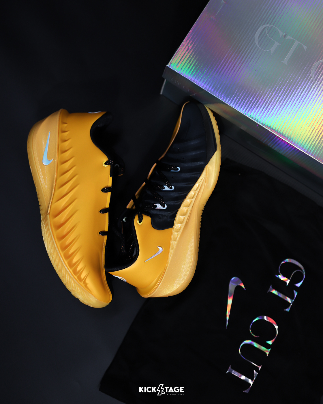 [限量商品售出不退換] 男鞋 NIKE AIR ZOOM GT CUT 4 李小龍 黑黃 實戰 籃球鞋【HV9921-700】GTCUT4 GTCUT