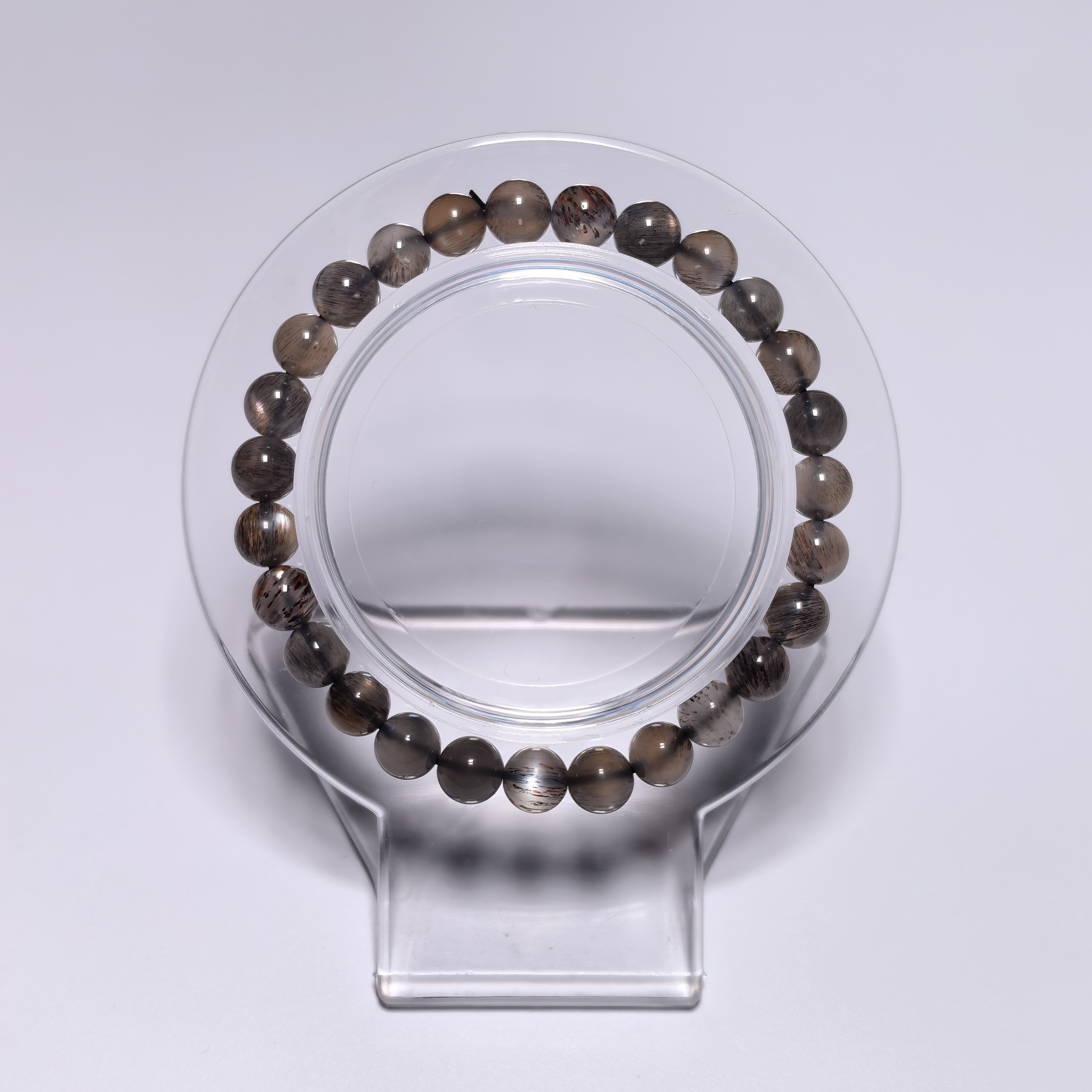 黑金骨幹手串6m+