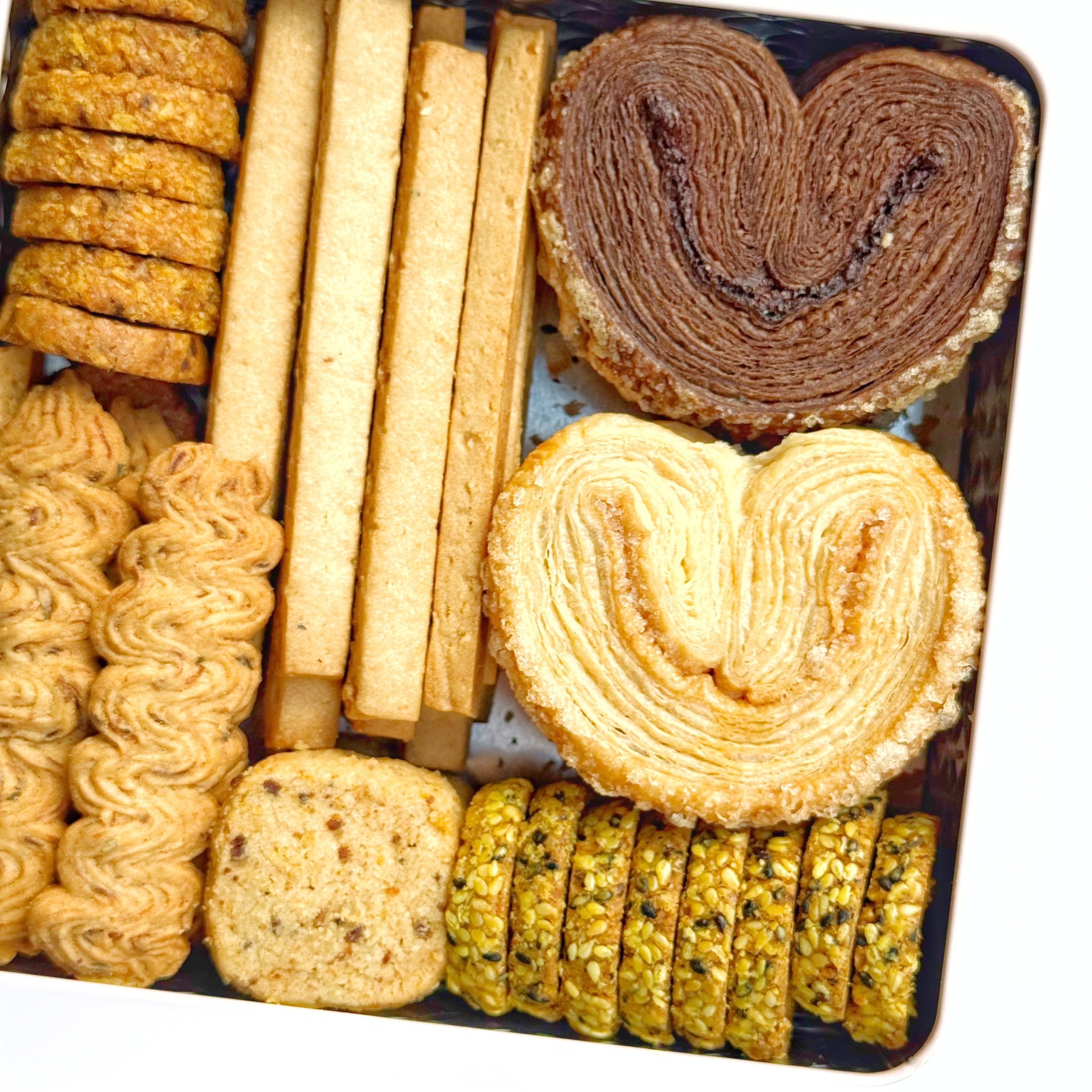 陳上瑞：法式甜點-蝴蝶酥與鹹味盒裝餅乾系列