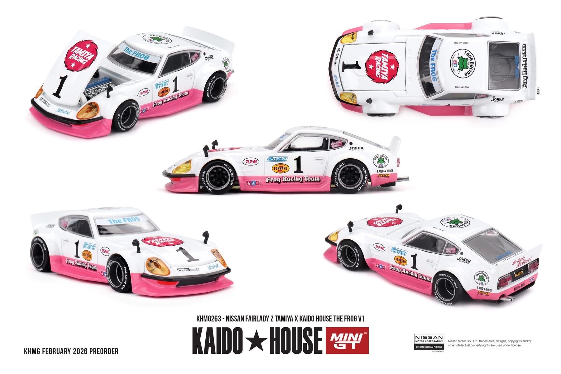 預訂 Pre Order - Kaido House Nissan Fairlady Z TAMIYA x KAIDO HOUSE "The FROG"  V1      (KHMG263)