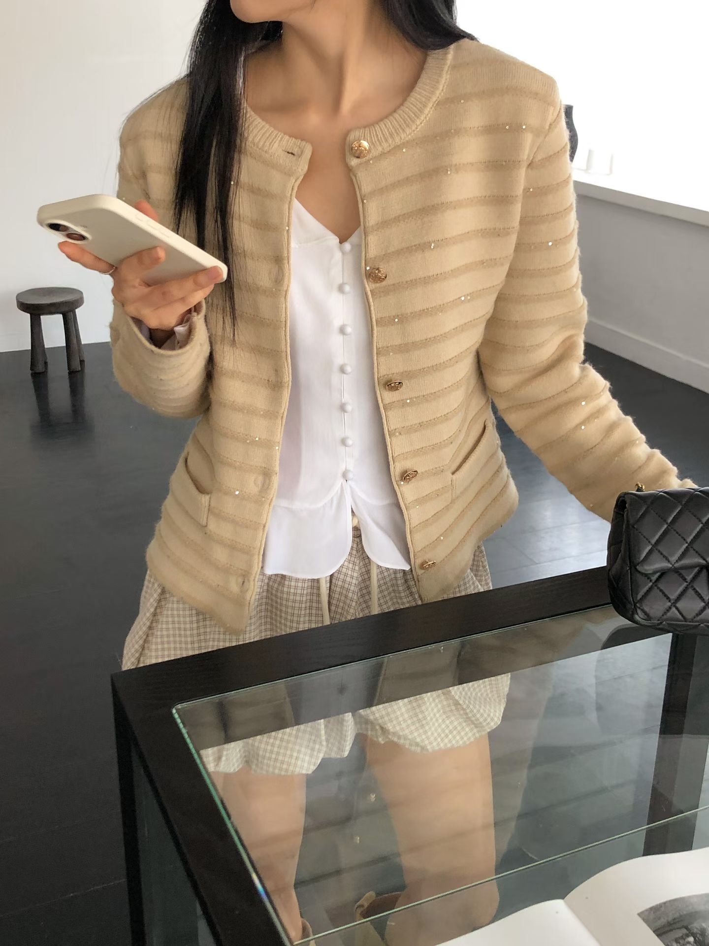 橫間閃閃小香外套