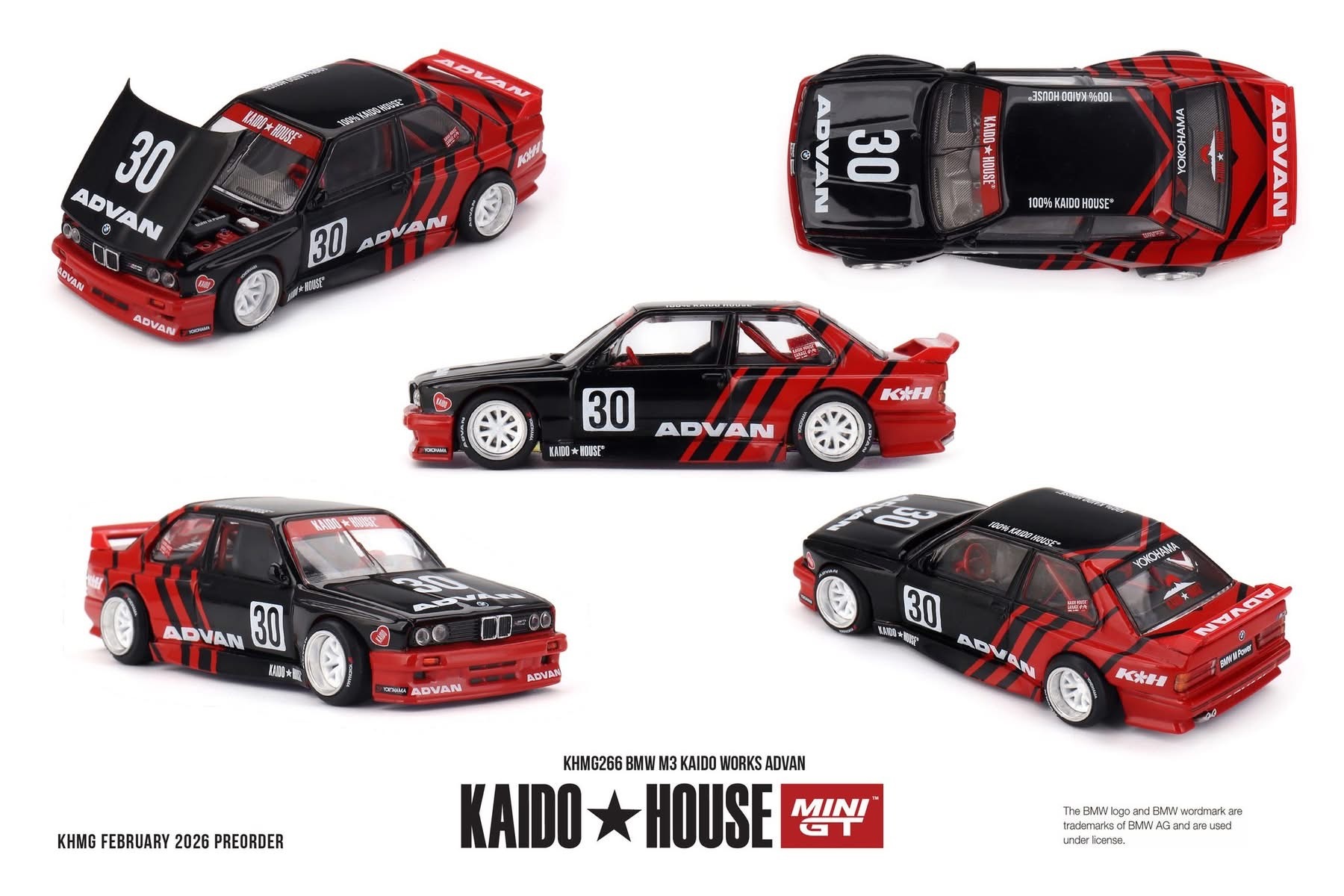預訂 Pre Order - Kaido House BMW M3  Kaido Works ADVAN      (KHMG266)