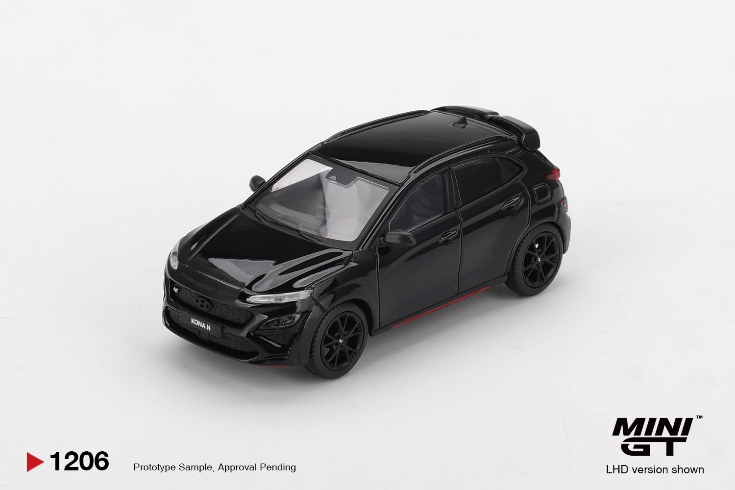 預訂 Pre Order - MiniGT 1206 Hyundai KONA N Phantom Black      (MGT01206-L)