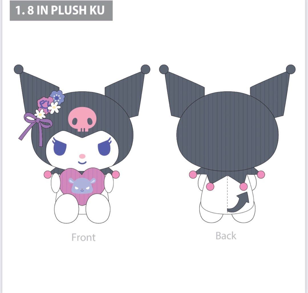 Global Sanrio Kuromi & Baku 巴庫 花布系列