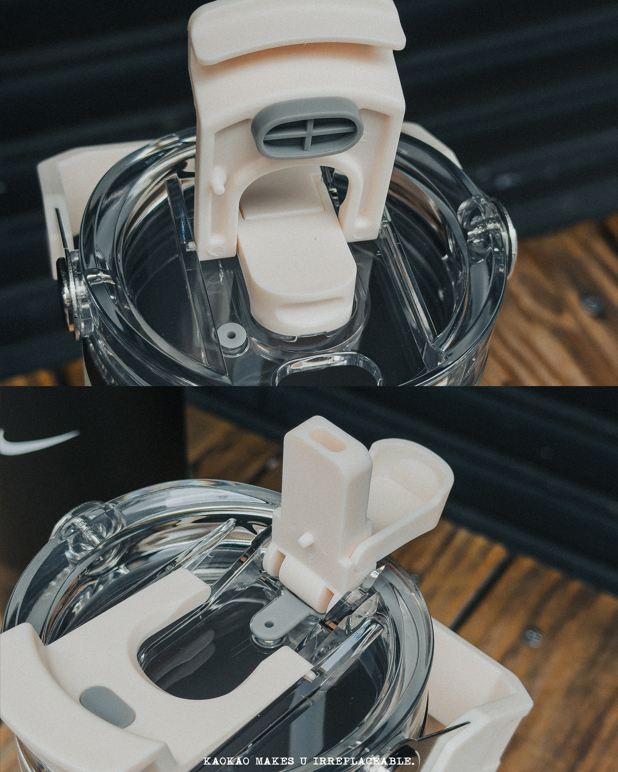 預購NIKE 環保飲料杯 奶油白／黑